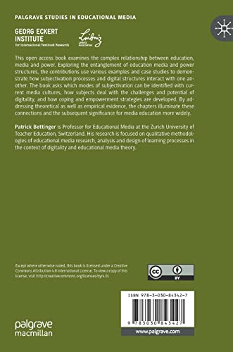 Educational Perspectives on Mediality and Subjectivation: Discourse, Power and Analysis (Palgrave Studies in Educational Media),Used