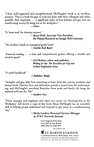 Gay Issues in the Workplace (Stonewall Inn Editions),Used