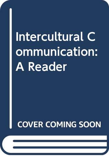 Intercultural Communication: A Reader (NonInfoTrac Version),Used
