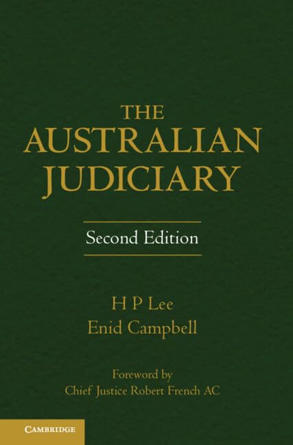 The Australian Judiciary,Used