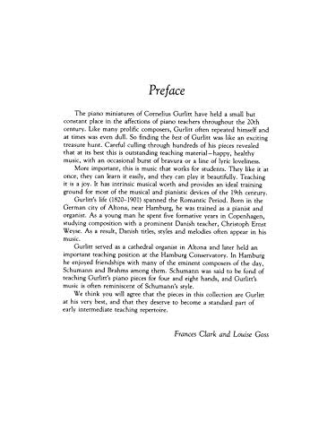 I Remember Gurlitt, Bk 2: A Collection of 12 Original Piano Pieces (Frances Clark Library for Piano Students, Bk 2),Used