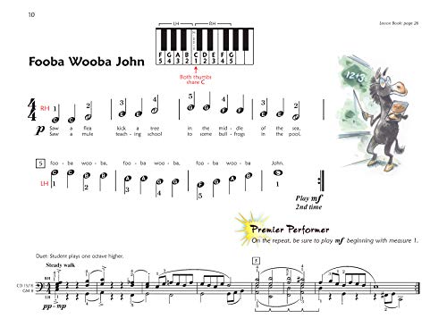 Premier Piano Course Performance, Bk 1A: Book & Online Media (Premier Piano Course, Bk 1A),Used