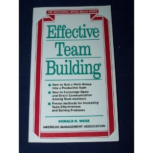 Effective Team Building (Successful Office Skills),Used