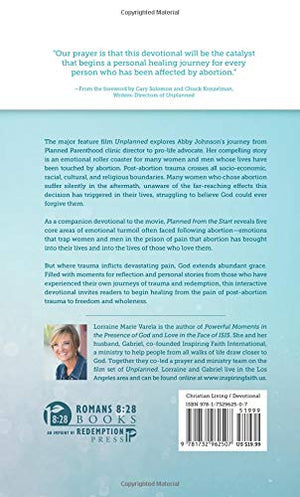 Planned from the Start: A Healing Devotional,Used