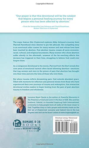 Planned from the Start: A Healing Devotional,Used