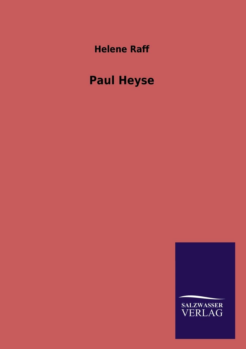 Paul Heyse (German Edition),Used