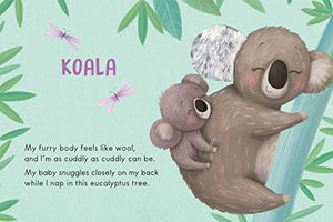 Wild Animals: A Touch and Feel Book  Children's Board Book  Educational,New