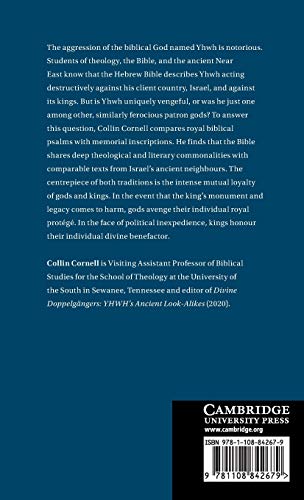 Divine Aggression in Psalms and Inscriptions: Vengeful Gods and Loyal Kings (Society for Old Testament Study Monographs),Used