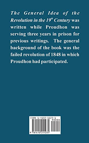 General Idea of the Revolution in the Nineteenth Century,Used