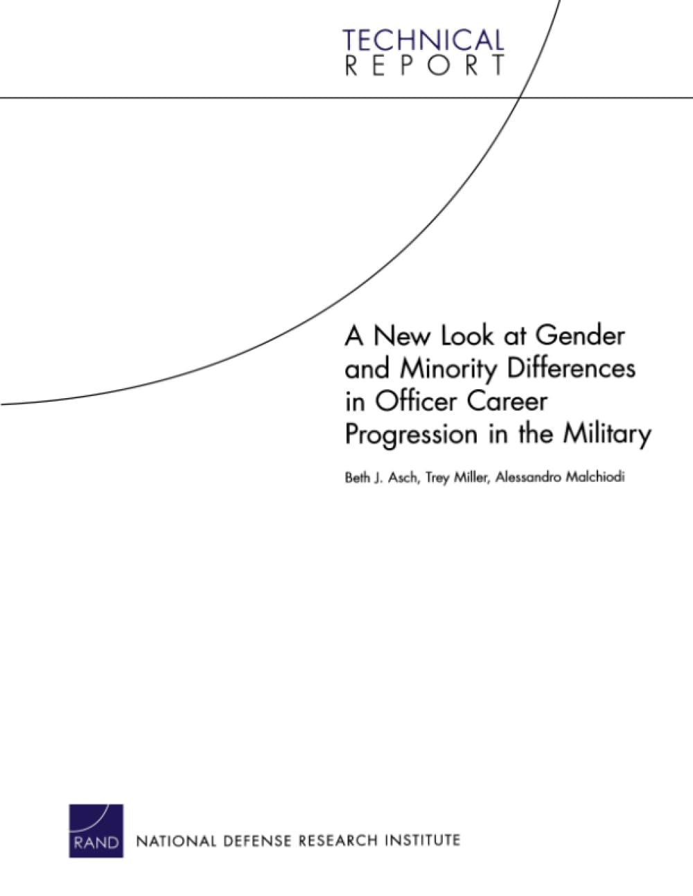 A New Look at Gender and Minority Differences in Officer Career Progression in the Military,Used