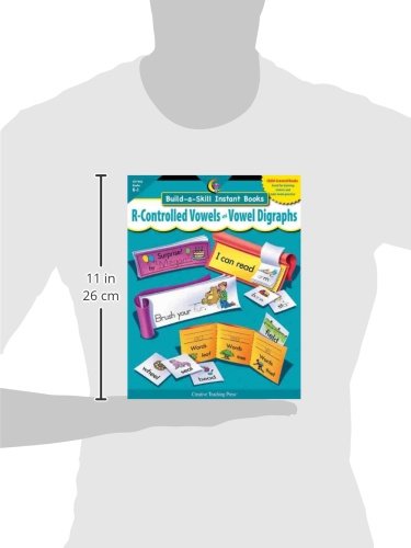 RCONTROLLED VOWELS & VOWEL DIGRAPHS, BUILDASKILL INSTANT BOOKS,Used