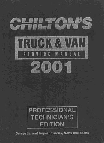 Truck & Van Service Manual, 19972001  Annual Edition (Chilton Service Manuals),Used