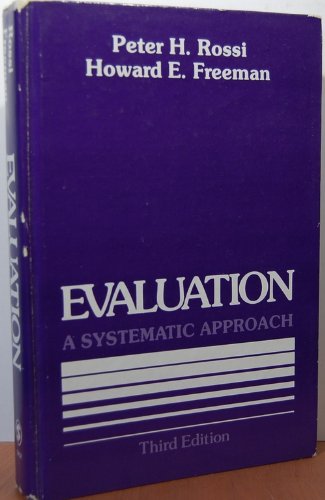 Evaluation: A Systematic Approach,New