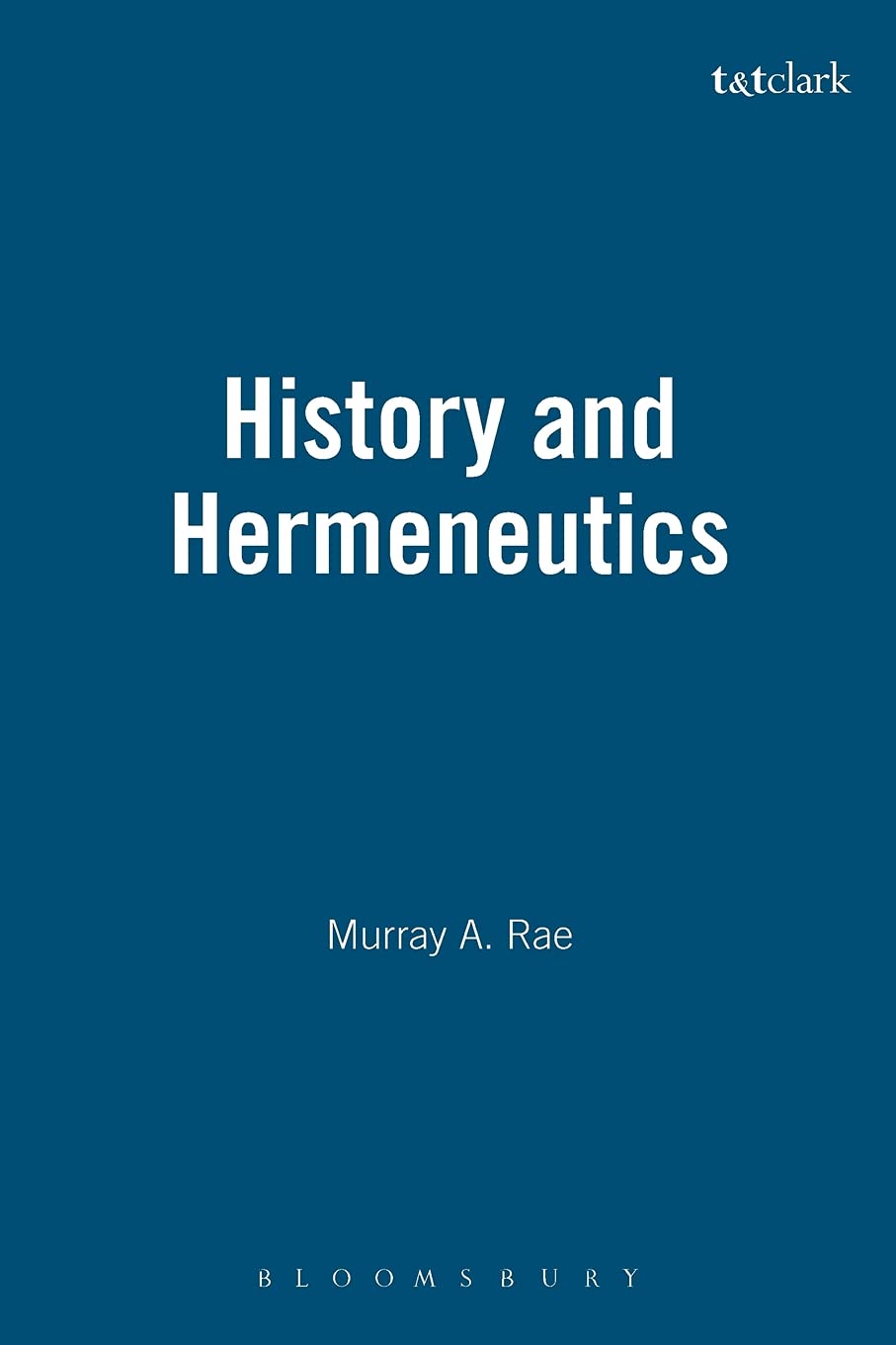 History and Hermeneutics,Used