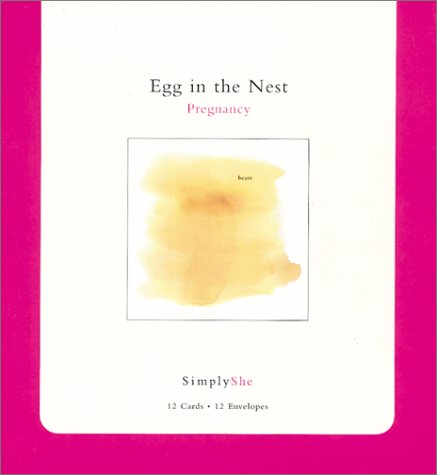 Simply She: Egg In The Nest Pregnancy  Note Cards