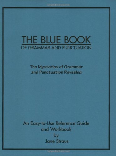 Blue Book Of Grammar And Punctuation,Used