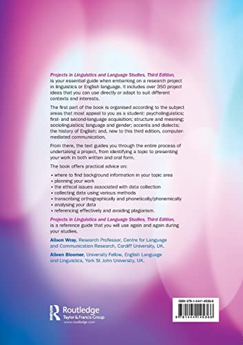 Projects in Linguistics and Language Studies,Used