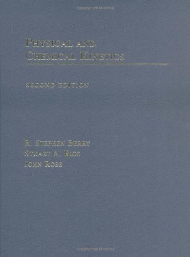 Physical and Chemical Kinetics (Topics in Physical Chemistry),Used