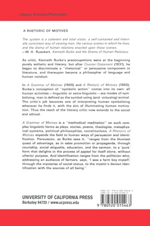A Rhetoric Of Motives