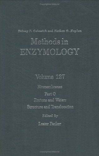 Biomembranes, Part O: Protons And Water: Structure And Translocation (Volume 127) (Methods In Enzymology, Volume 127),Used