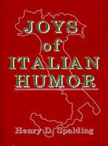Joys Of Italian Humor,Used