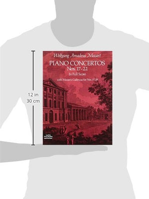 Piano Concertos Nos. 1722 in Full Score (Dover Orchestral Music Scores),Used