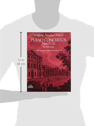 Piano Concertos Nos. 1722 in Full Score (Dover Orchestral Music Scores),Used