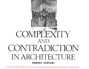 Complexity And Contradiction In Architecture,New