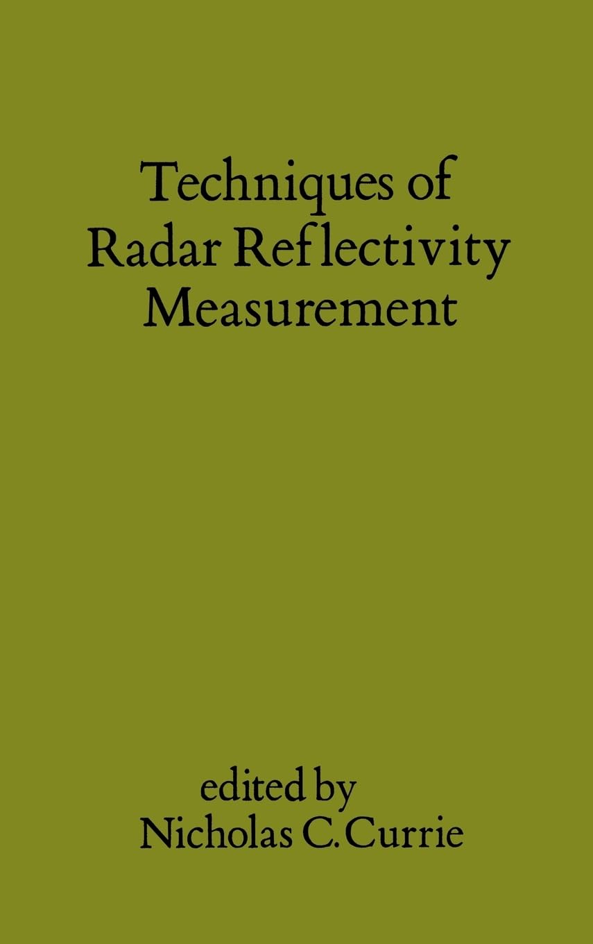 Techniques of Radar Reflectivity Measurement,Used