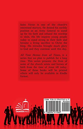 The Life of Saint Victor Son of Romanus (All Time Heros from All Times),Used