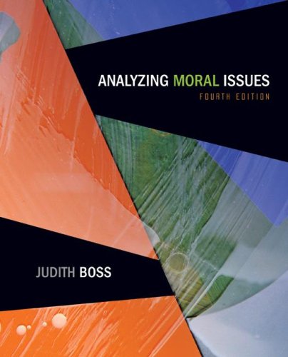 Analyzing Moral Issues,Used