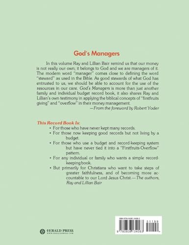 God's Managers,Used