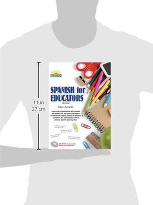 Spanish for Educators: with Online Audio (Barron's Foreign Language Guides),Used