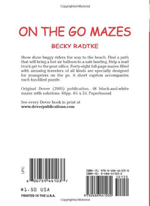 On the Go Mazes (Dover Little Activity Books: Puzzles),Used