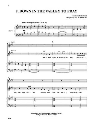 American Folk Songs for Two: 10 American Folk Songs Arranged for Two Voices and Piano for Recitals, Concerts, and Contests (For ,Used