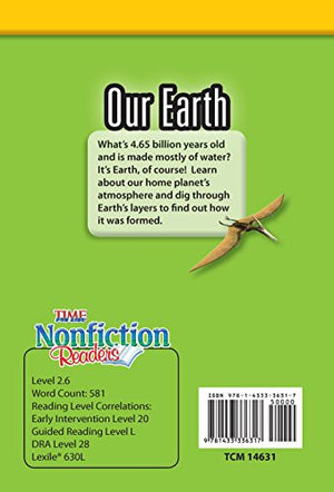 Teacher Created Materials  TIME For Kids Informational Text: Our Earth  Grade 2  Guided Reading Level L,Used