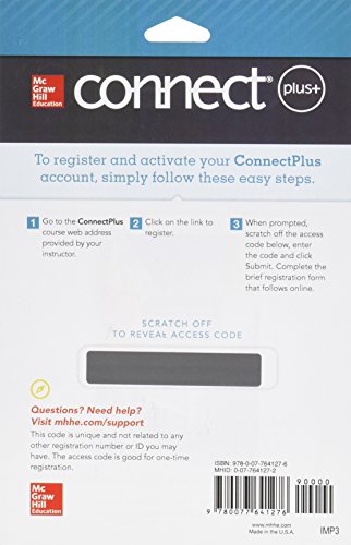 Connect 2Semester Access Card for Financial and Managerial Accounting,Used