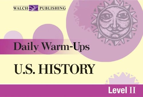 Daily WarmUps: U.S. History Level 2,Used