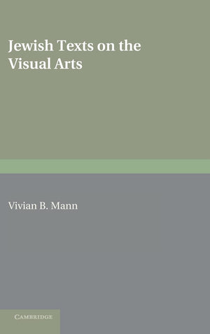 Jewish Texts on the Visual Arts,Used