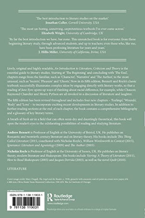 An Introduction To Literature, Criticism And Theory