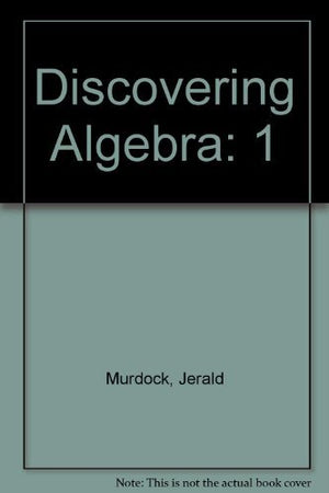 Discovering Algebra: An Investigative Approach, Preliminary Edition Vol. 1,Used