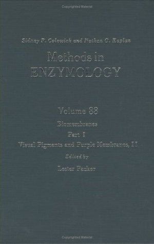Biomembranes, Part I: Visual Pigments and Purple Membranes, II (Volume 88) (Methods in Enzymology, Volume 88),Used