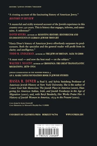 The Jews Of The United States, 1654 To 2000 (Volume 4),New