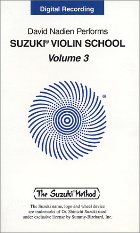 Suzuki Violin School, Vol 3: Digital Recording, Cassette,Used