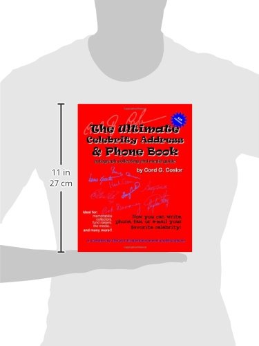 The Ultimate Celebrity Address & Phone Book  autograph collecting and media guide,New
