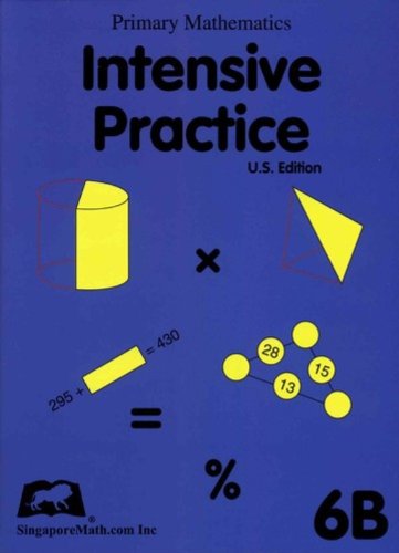 Primary Mathematics Intensive Practice U.S. Edition 6B,Used