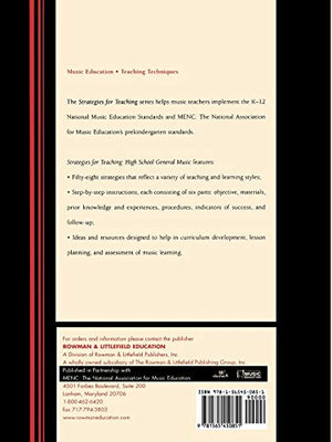 Strategies for Teaching: High School General Music (Strategies for Teaching Series),Used