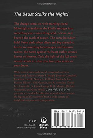 Curse of the Full Moon: A Werewolf Anthology,Used