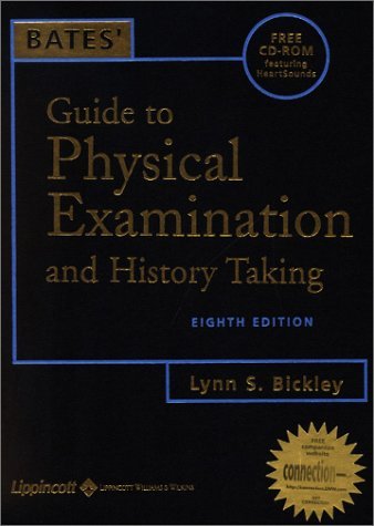 Bates' Guide to Physical Examination & History Taking (Book with CDROM),Used