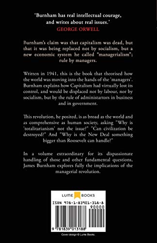 The Managerial Revolution: What is Happening in the World,Used